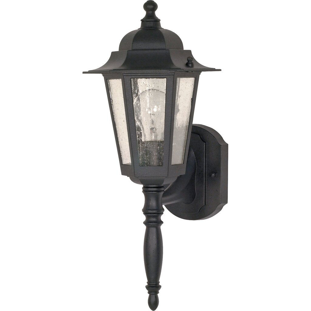 Satco 60-3472 Fixture Cornerstone - 1 Light 18 in. Wall Lantern with