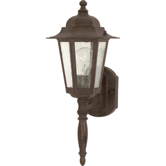Satco 60-3471 Fixture Cornerstone - 1 Light 18 in. Wall Lantern with