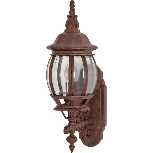 Satco 60-3468 Fixture Central Park - 1 Light 20 in. Wall Lantern with