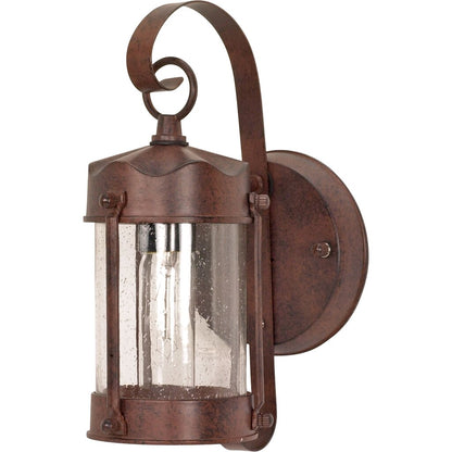 Satco 60-3461 Fixture 1 Light - 10-5/8 in. Wall Lantern Piper with