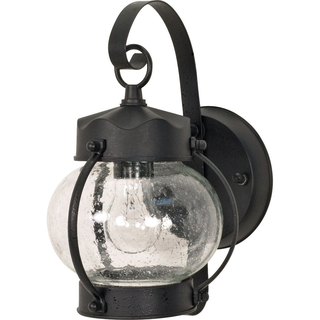 Satco 60-3459 Fixture 1 Light - 10-5/8 in. Wall Lantern Onion with