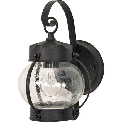 Satco 60-3459 Fixture 1 Light - 10-5/8 in. Wall Lantern Onion with