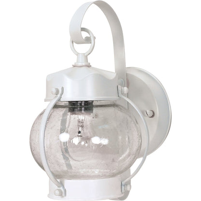 Satco 60-3457 Fixture 1 Light - 10-5/8 in. Wall Lantern Onion with