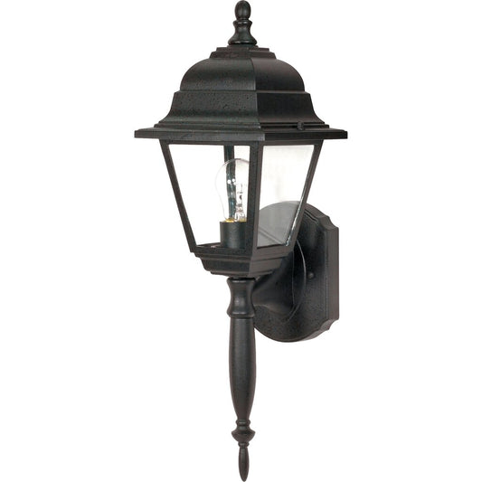 Satco 60-3455 Fixture Briton - 1 Light 18 in. Wall Lantern with Clear
