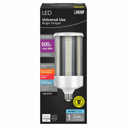 Feit Electric C10000/5K/LEDG3/HDRP 80W Daylight LED Light Bulb