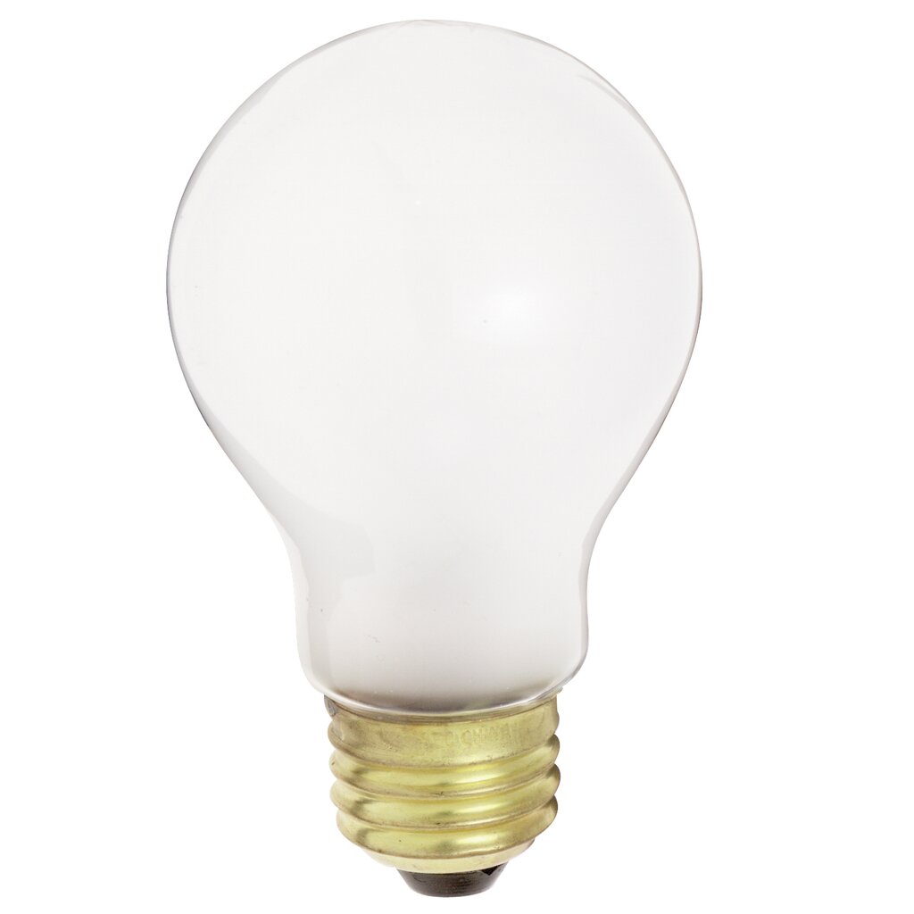 120 pack - SATCO S5020 25W A19 Incandescent Light Bulb