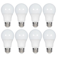 8 pack - Satco S11461 9W A19 LED Light Bulb