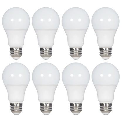 8 pack - Satco S11461 9W A19 LED Light Bulb