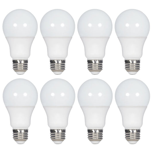 8 pack - Satco S11461 9W A19 LED Light Bulb