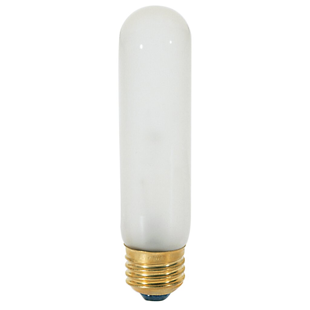120 pack - SATCO S3701 25W T10 Incandescent Light Bulb