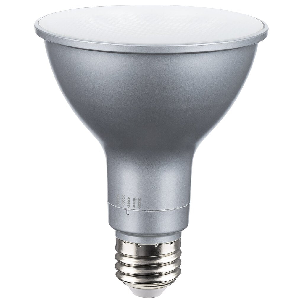 12 pack - Satco S32240 15W PAR30 Long LED Light Bulb