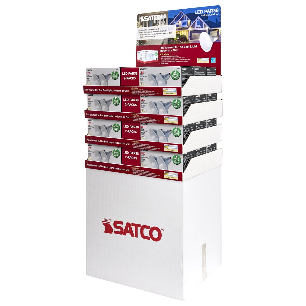 SATCO D2112 15W PAR38 LED Light Bulb