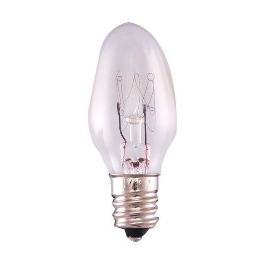 SATCO S7714 15W C7 Incandescent Light Bulb