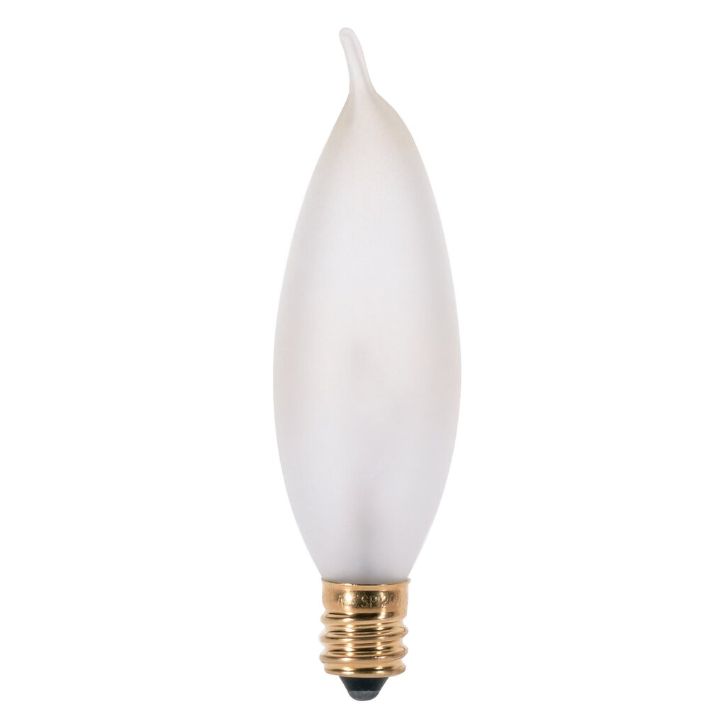 120 pack - SATCO S3777 15W CA8 Incandescent Light Bulb