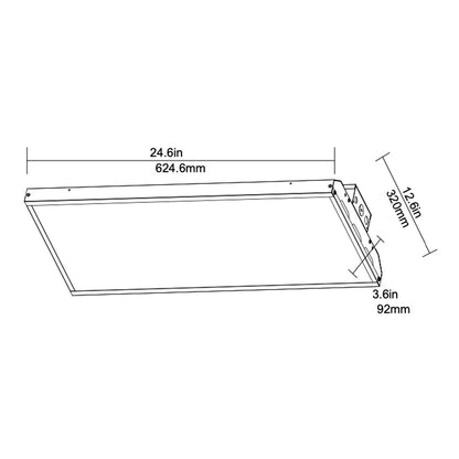 Halco 30283 110W/135W/160W LED High Bay Dimmable Fixture ProLED Select
