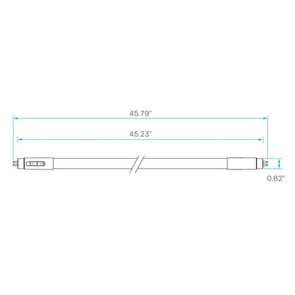 30 pack - Luxrite LR34154 24W T5 CCT LED Light Bulb