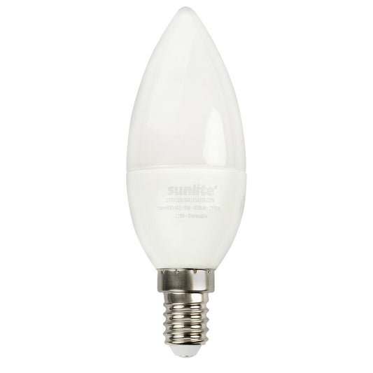 Sunlite 81485-SU 5W B10 Warm White Incandescent Light Bulb