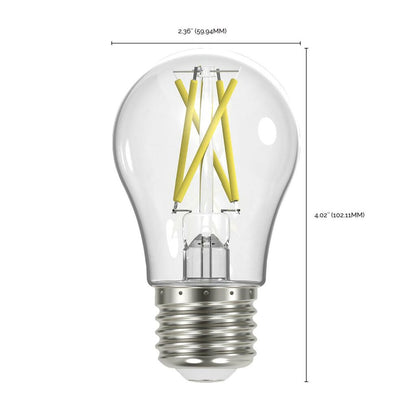 6 pack - Satco S12414 8W A19 LED Light Bulb