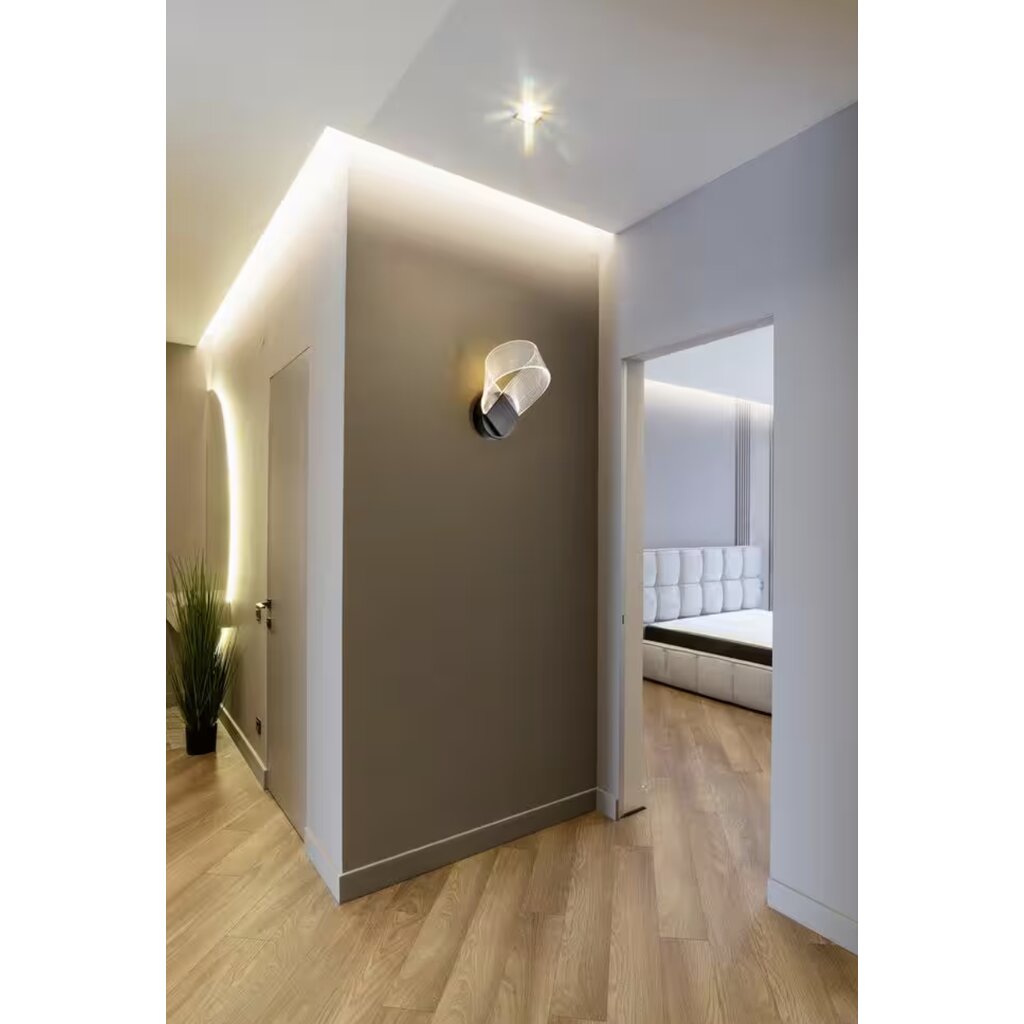 Satco 62-2037 8W LED Dimmable Fixture Barnett - 10 Inch Wall Sconce