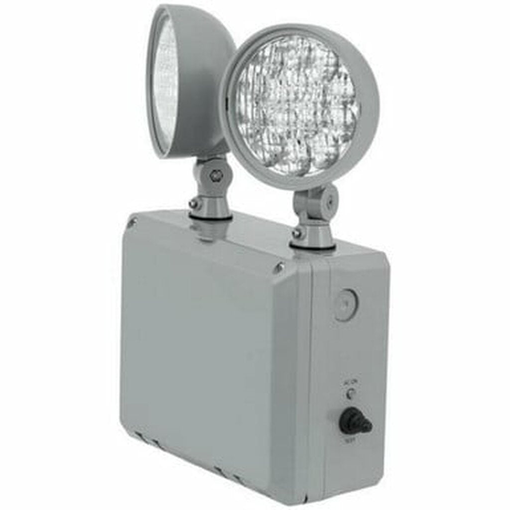 EELP WLEM-LED-GRY Emergency Light LED Wet Location Remote Capable