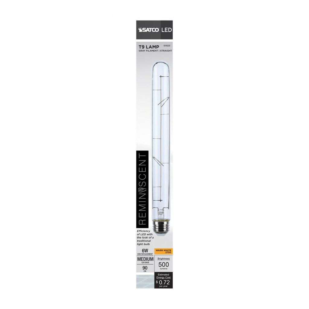 Satco S11523 6W T9 LED Light Bulb