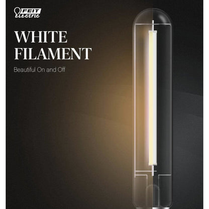 4 pack - Feit Electric T10L60CL927CAWFHDRP4 8.8W T10 Soft White LED