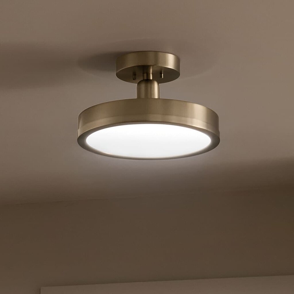 Kichler 52589CPZ LED CEILING Fixture Riu Ceiling Light Semi-Flush