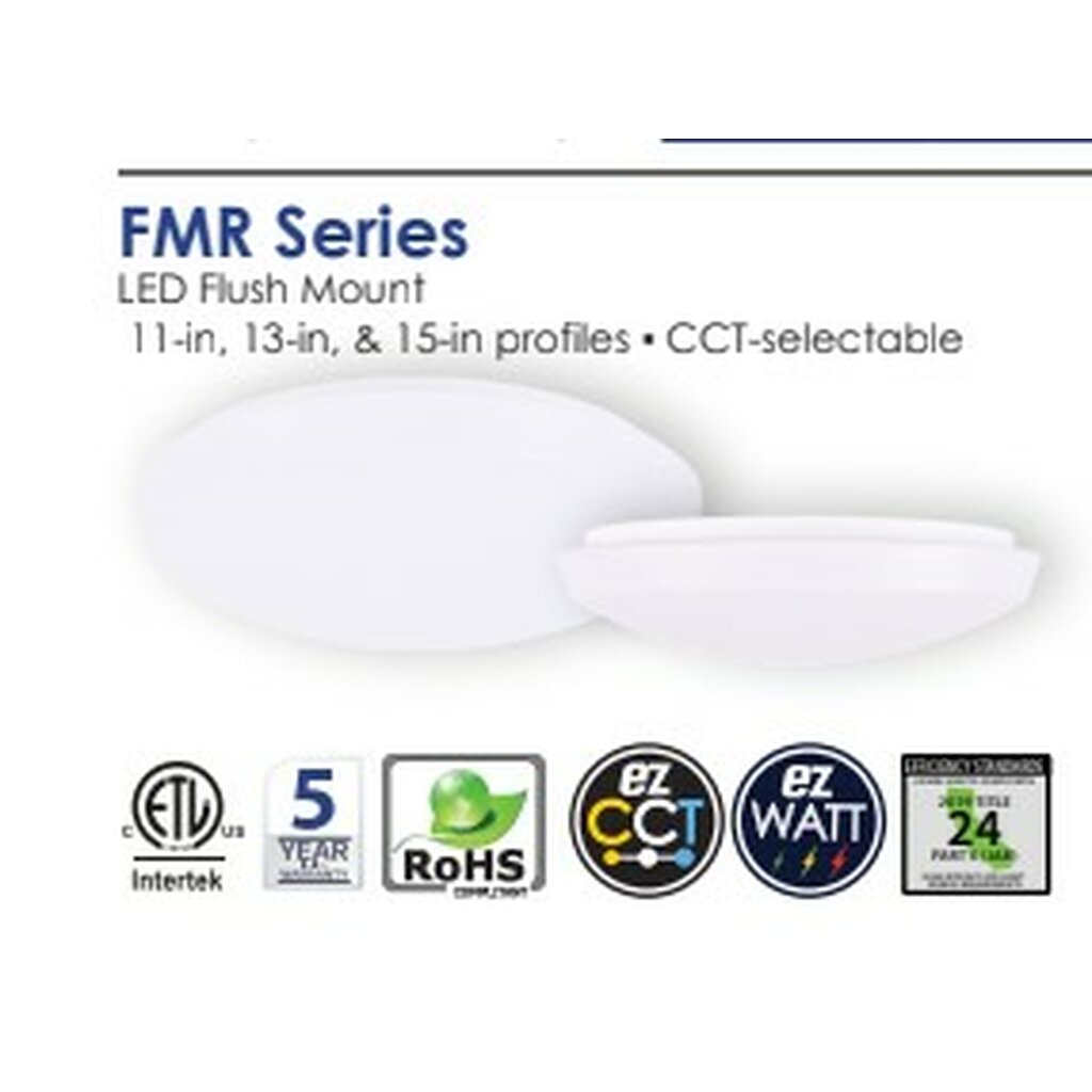 Energetic Lighting FMR15R18E92750 18W/21W/24W 14" Round LED Downlight