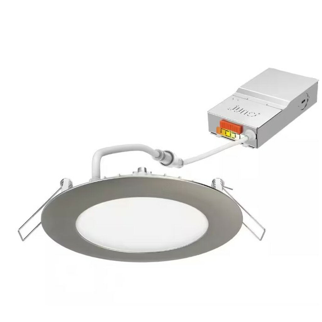 Lithonia WF4 SWW5 90CRI BN M6 9W LED Wafer Dimmable Fixture Downlights