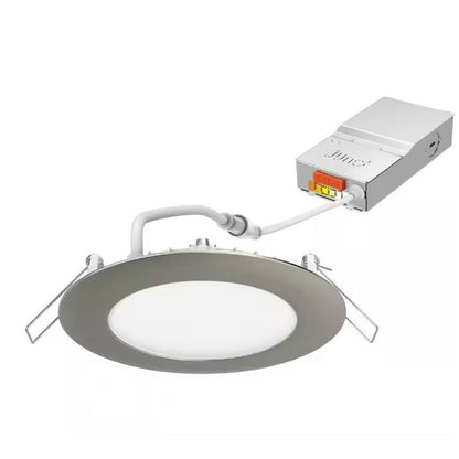 Lithonia WF4 SWW5 90CRI BN M6 9W LED Wafer Dimmable Fixture Downlights