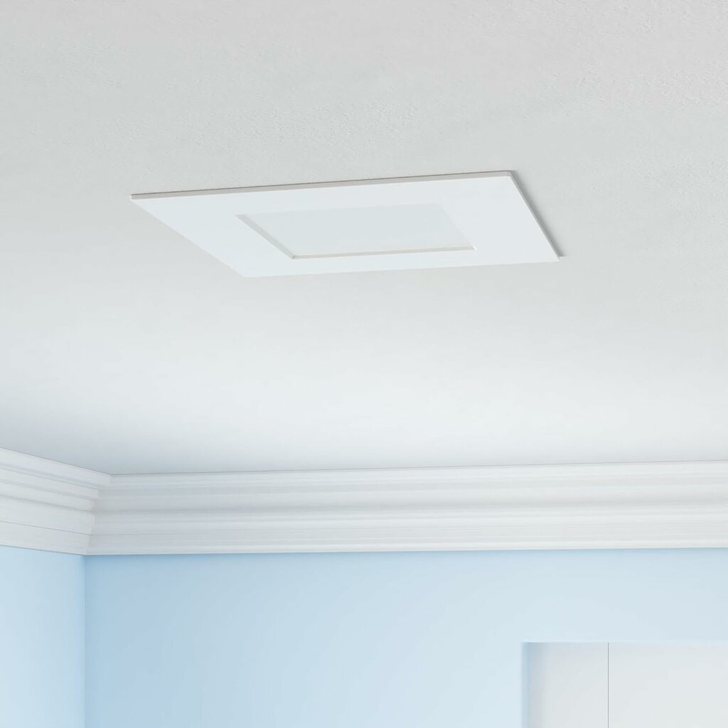 Luxrite LR23764 12W LED Wafer Dimmable Fixture 6" Mini Square CCT