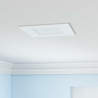 Luxrite LR23764 12W LED Wafer Dimmable Fixture 6" Mini Square CCT