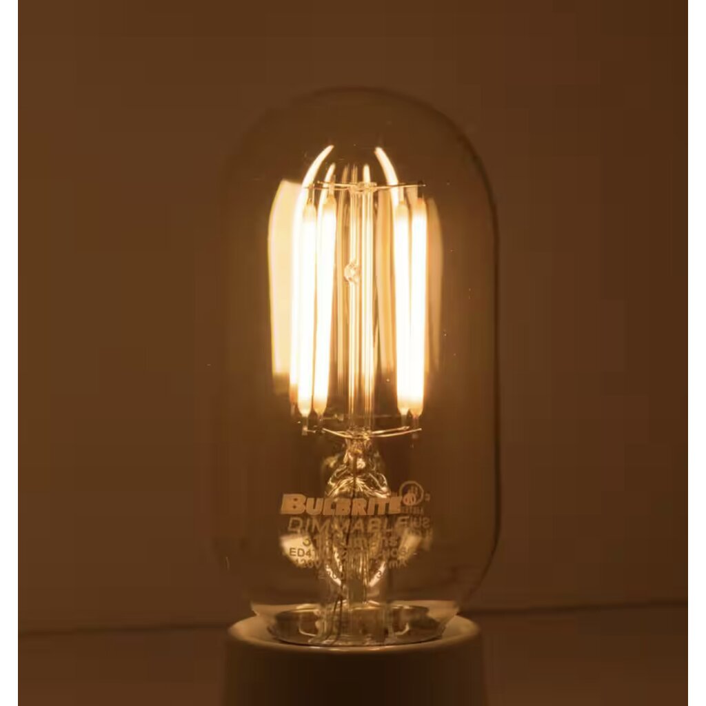 Bulbrite 860993 (776905) 4W T14 Amber LED Light Bulb