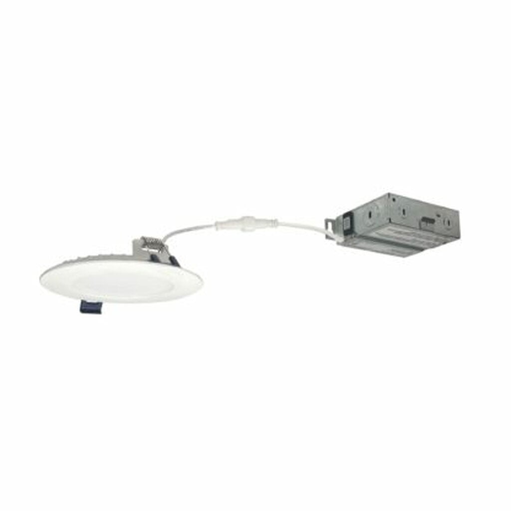 NFLAT-R4TWMPW 10W LED Canless Dimmable Fixture 4" FLAT Non-Metallic
