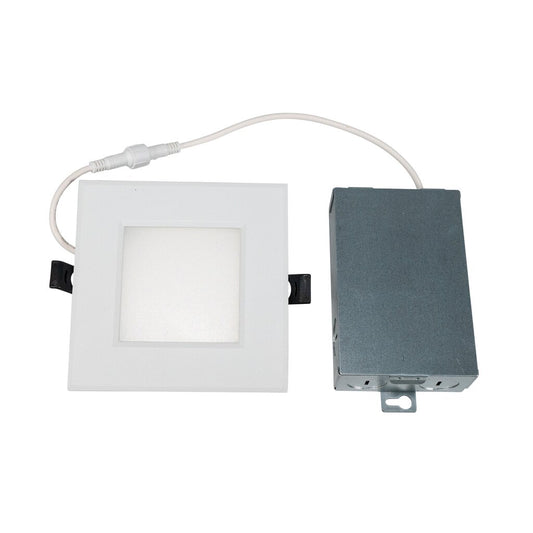 6 pack - Topaz RDL6-SQ-9W-CS 9W LED Canless Dimmable Fixture