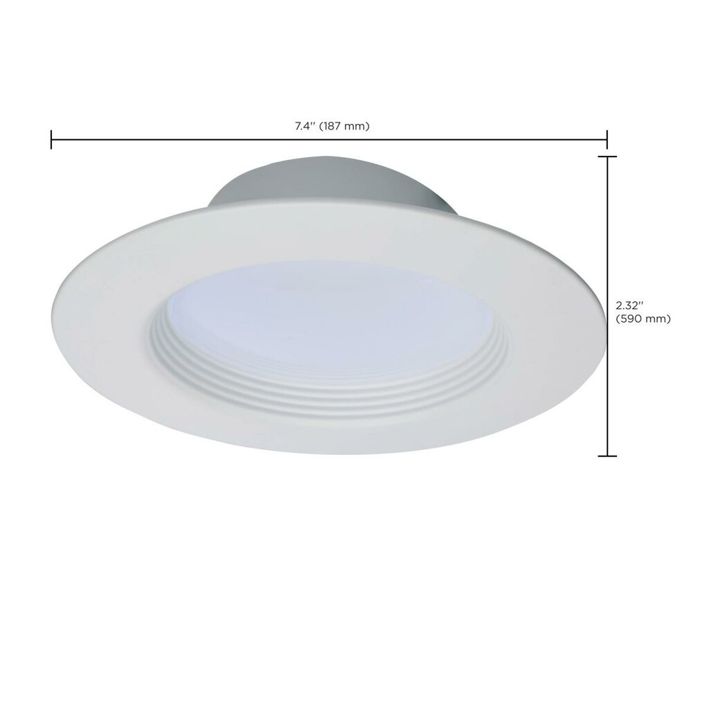 Satco S11825R1 13.7W LED Dimmable Fixture Downlight Retrofit - 5-6