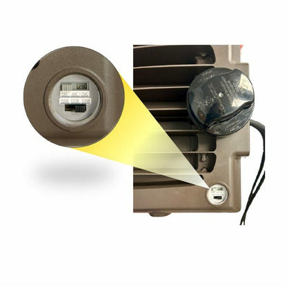 Halco 22909 Floodlight Fixture LED Sektor Bronze with Lens Shift