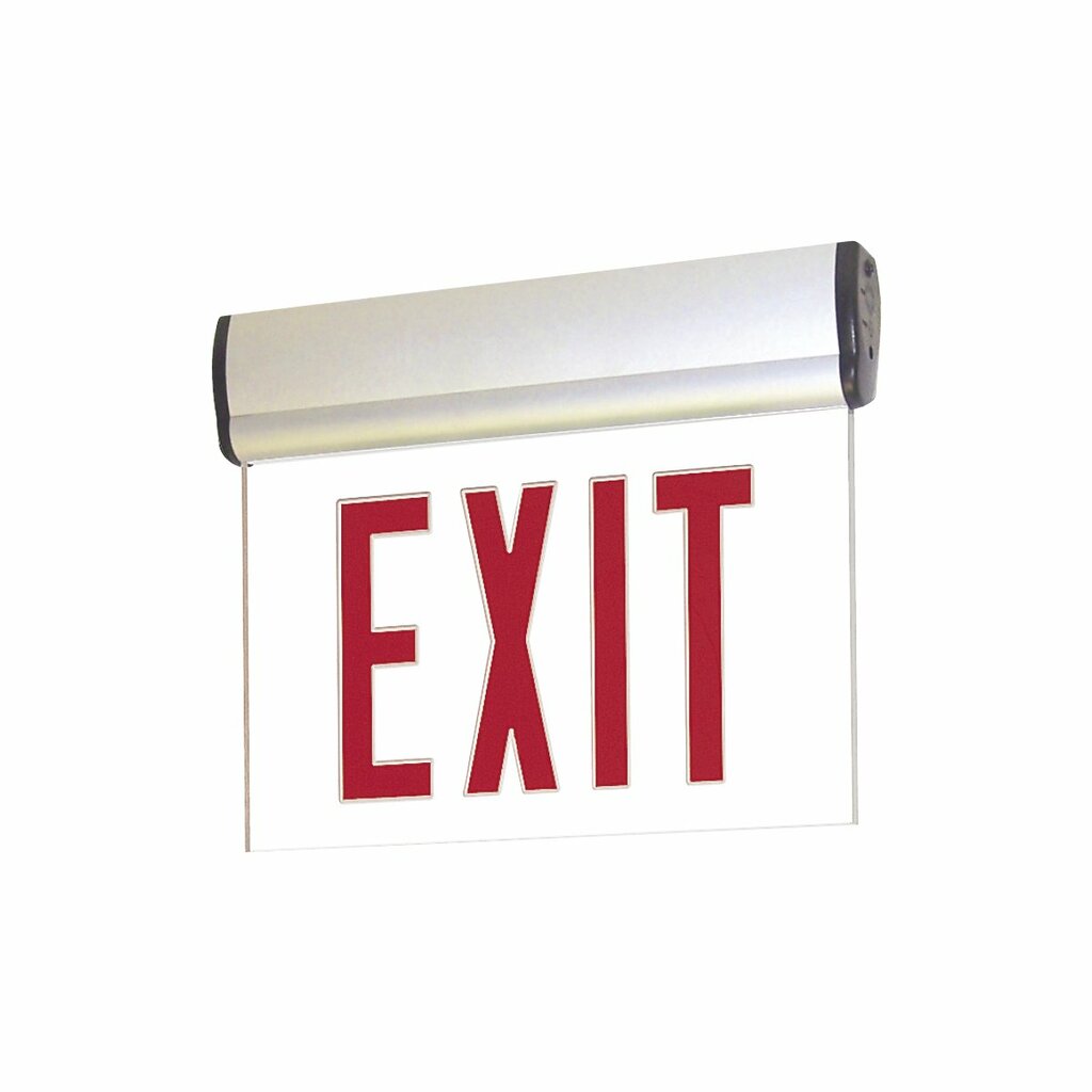 NX-812-LEDRCB Emergency Exit Light LED Emergency Exit Sign - Mini