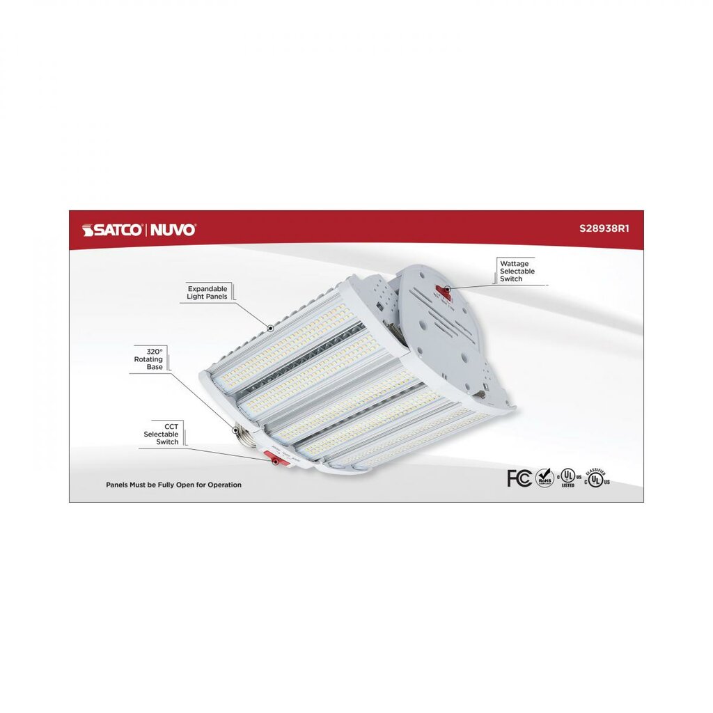 Satco S28938R1 90W/100W/110W LED Light Bulb
