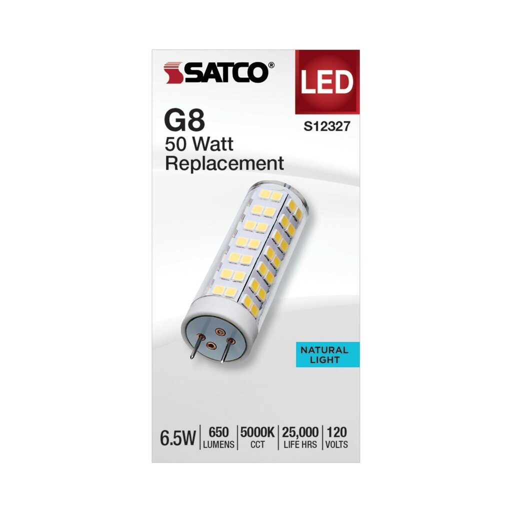 Satco S12327 6.5W T6 LED Light Bulb