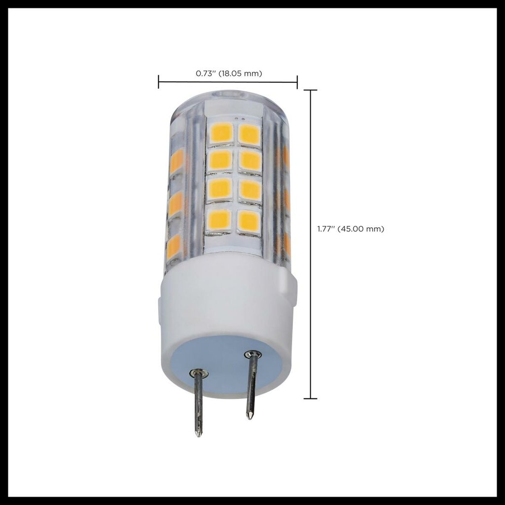 Satco S12324 4.5W T6 LED Light Bulb