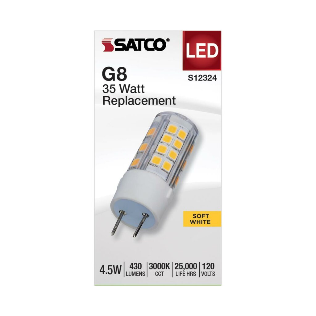 Satco S12324 4.5W T6 LED Light Bulb