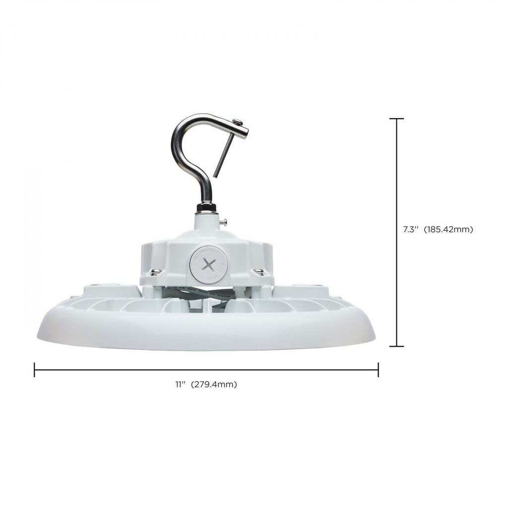 Satco 65-812 80W/100W/120W LED UFO Hi-Bay Dimmable Fixture ProSelect