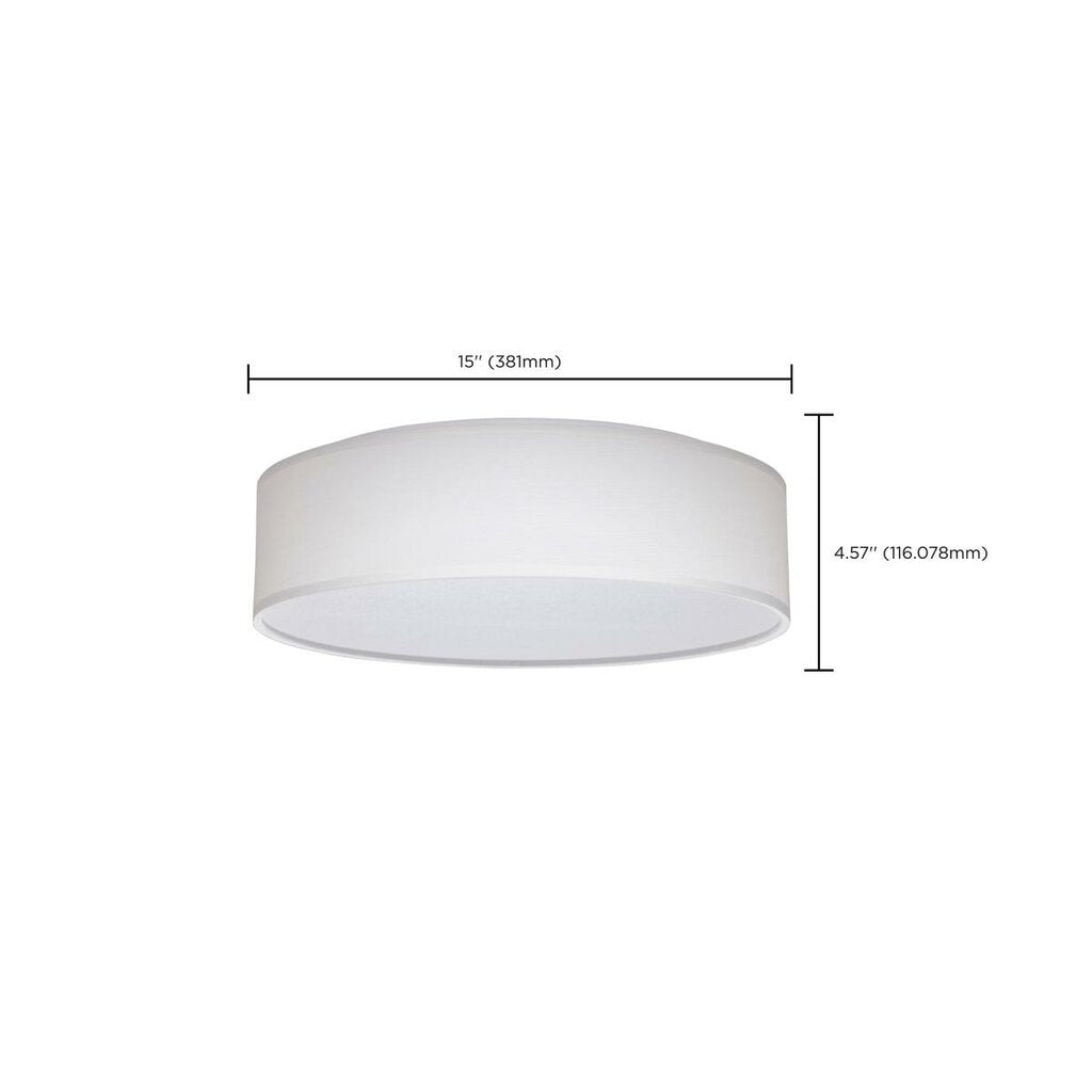 Satco 62-999 20W LED Flush Mount Fixture – Selectable CCT