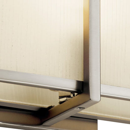 Kichler 10421SNLED Fixture The Rigel LED light wall sconce is a