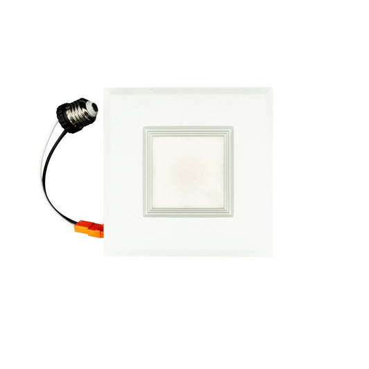 Topaz RTL6-SQ-11W-CS-WH 11W LED Baffle Dimmable Fixture Southwire #: