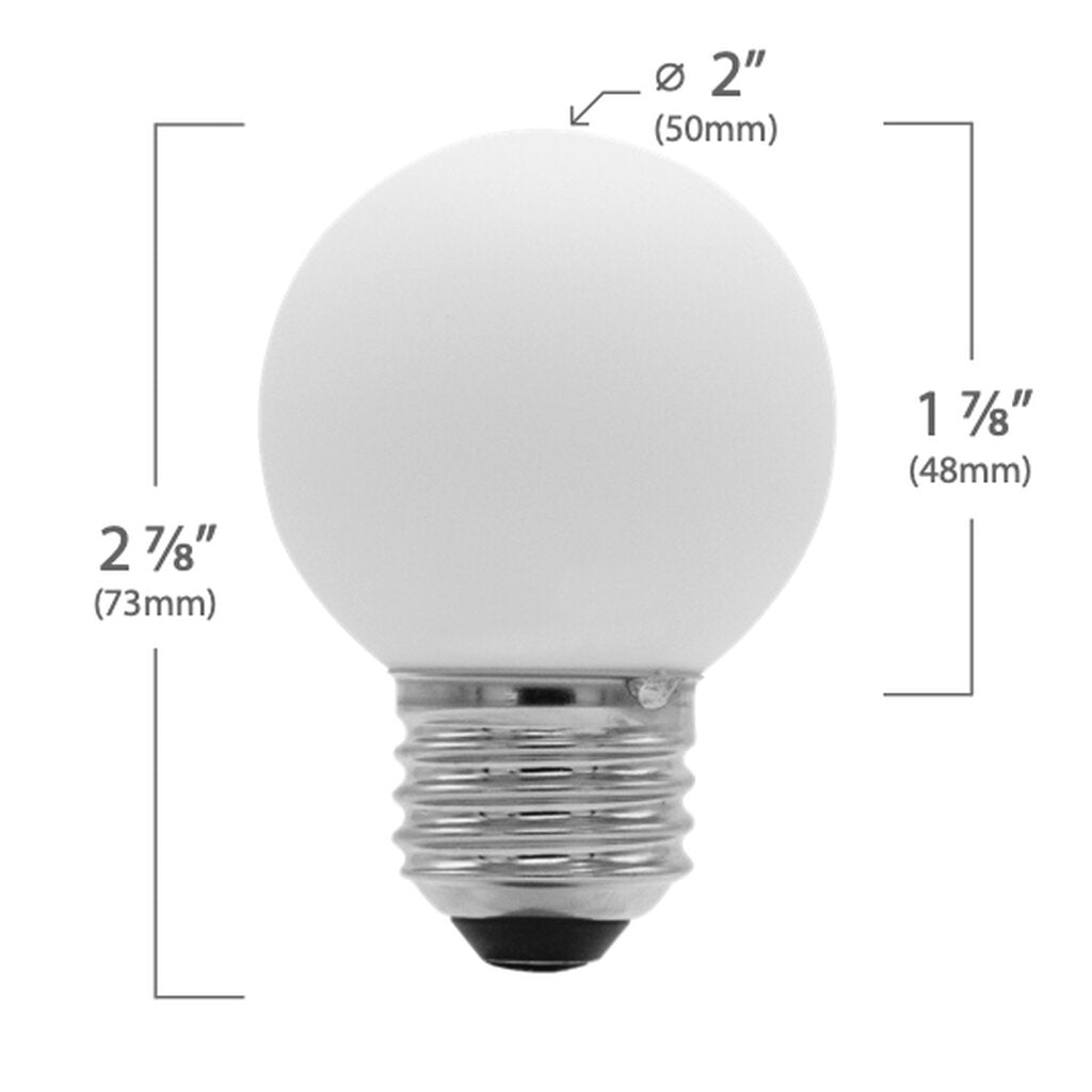 EmeryAllen EA-G16-4.0W-E26-DTW-2718W 4W G16 LED Light Bulb