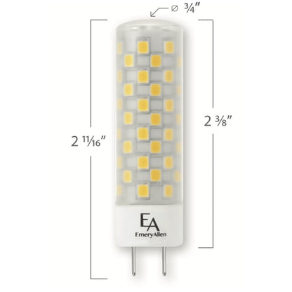 EmeryAllen EA-G8-7.0W-001-279F-D 7W Warm White LED Light Bulb