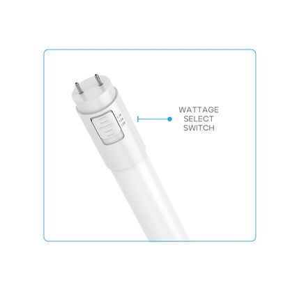 30 pack - Luxrite LR34246 12W/15W/18W T8 LED Light Bulb