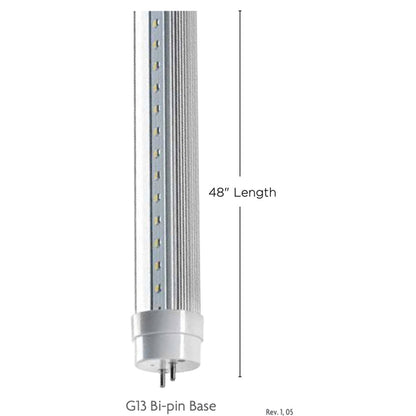 20 pack - Topaz L4T8B/850/18C/SE 18W T8 LED Light Bulb